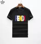 fendi  crewneck t-shirt new season rainbow noir